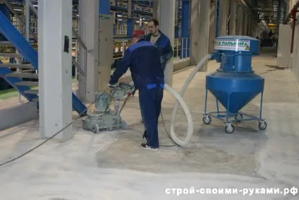 Як правильно очистити бетонну підлогу і зробити його міцніше (Підготовчі роботи перед) Як правильно очистити бетонну підлогу і зробити його міцніше
