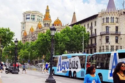 Buszok a barcelonai El Prat repülőtéren menetrendek, megáll, jegyek - top-kirándulások és repülőtéri