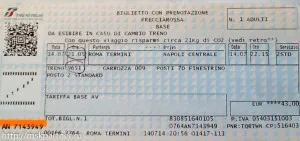 Bilete Trenitalia, călătoresc foarte