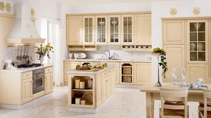 Beige konyha képet belsőépítészeti bézs tónusok