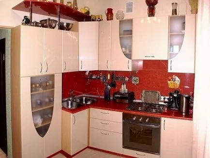 Beige кухненски картина интериорен дизайн в бежови тонове