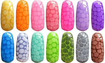 20 fénykép Nail design hatását kígyó bőre, fotó köröm design kígyó bőre