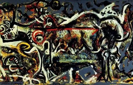 10 kevéssé ismert tényeket a legfurcsább kép Jackson Pollock „No. 5, 1948”