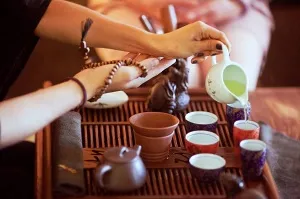 5 Feature чаени церемонии Китай как видовете, тънкост