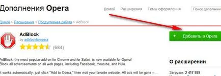 Adblok opera gyilkos reklám Opera