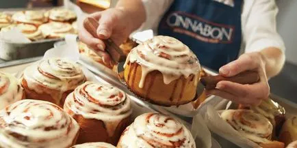 reteta Cinnabon Chifle cu fotografii acasă cu scorțișoară și ciocolată