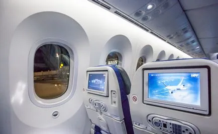 Boeing 787 Dreamliner modul în care aeronava cel mai confortabil din lume - o bibliotecă turistică