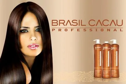 Brazil Keratin hajkiegyenesítő cadiveu brasil Cacau