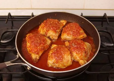 Chakhokhbili csirke - lépésről lépésre recept fotókkal, ne-dieta