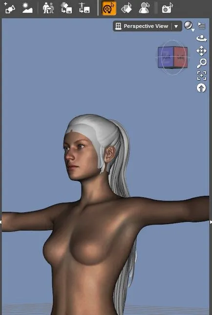 DAZ Studio tanulságok frizurák hajprobléma import frizurák