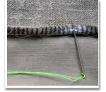 Декоративни шевове, как да се направи декоративен шев на шията