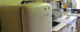 frigider Decupaj cu mâinile sale decor video de master-class