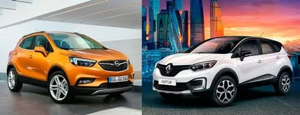 Какво е най-добрият на кафе, Opel или Reno Каптур сравнение мини кросоувъри