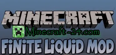 Finiteliquid режими вода физика на Minecraft 1