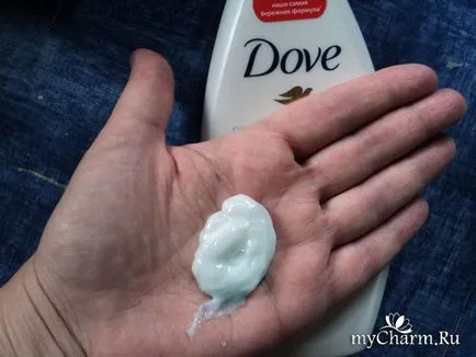 Gel de duș de porumbel - crema pură, nu gel - crema dove gel de duș deliciu suculent