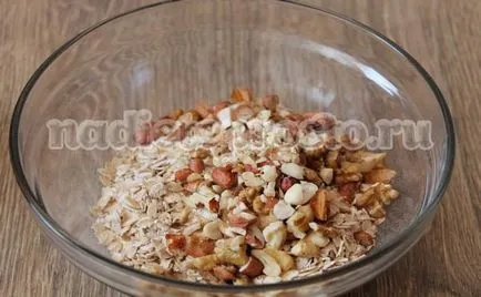 Granola otthon recept lépésről lépésre fotók