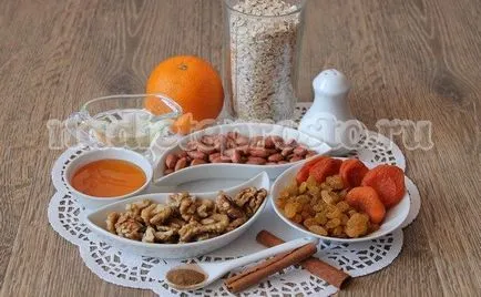 Granola otthon recept lépésről lépésre fotók