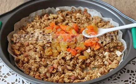 Granola otthon recept lépésről lépésre fotók