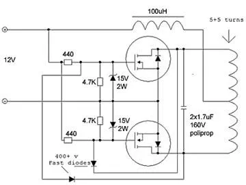 încălzitoare cu inducție, cuptor cu creuzet, cazan propriile mâini - teoria circuitelor, punerea în aplicare,