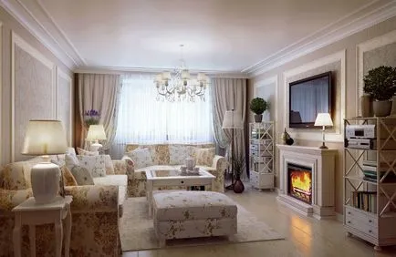 Idei pentru repararea camera de zi - fotografii de interior și sfaturi pentru decorarea camerei