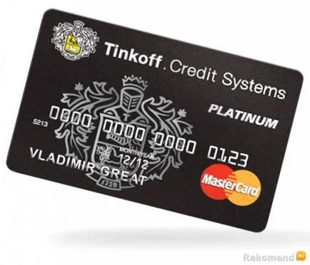 Információ Tinkoff platina kártya - cpl pénzügy