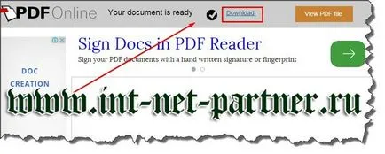 Hogyan készítsünk egy PDF szó, hogy azonnal átalakítani
