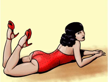 Hogyan kell felhívni a lány pin-up ceruza szakaszokban