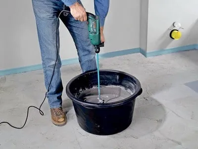 Как да си направим циментов под пода с ръце