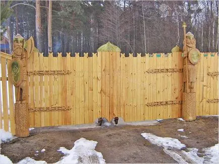 Cum de a face o poarta de lemn - face poarta din lemn (foto)