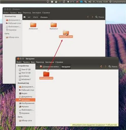 Ca o auto-a instala teme în ubuntu