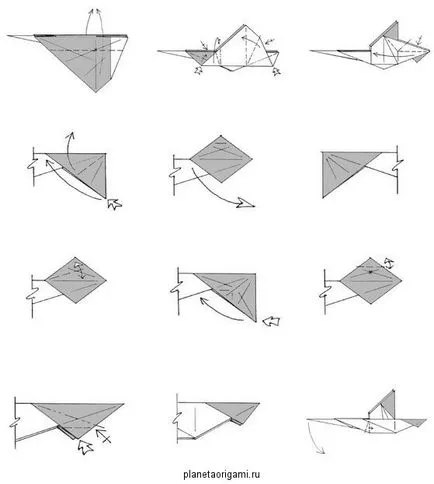 Hogyan készítsünk egy sárkány - a sárkány hogyan lehet papír origami ábrák és