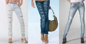 Как да си направим тътрене на джинсите у дома - красива мода