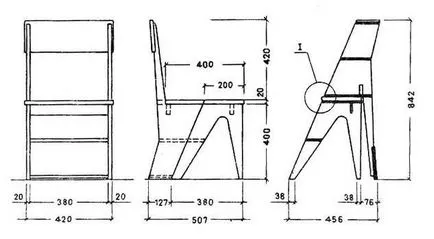 Как да си направим Сгъваеми столове трансформатори, стол-стълба с ръцете си от профила на тръбата,