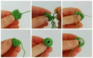 Cum de a țese un amigurumi crosetate stil broasca