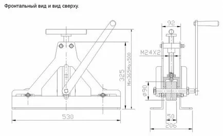 Hogyan készítsünk egy Bender egy csőszakasz kezével rajzok, video, otthoni munka