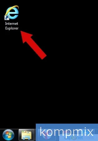 Hogyan kell telepíteni az Internet Explorer ikonra az asztalon