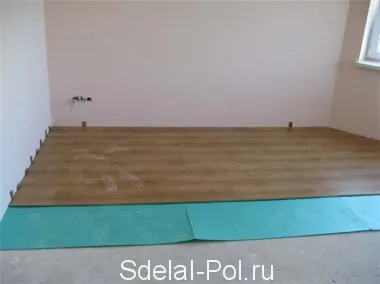 Cum să se stabilească laminat proprii mâinile de asamblare și instalare, video