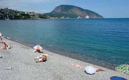 Hogyan válasszuk ki a strand, kavicsos vagy homokos strandok a krími Pantikapaion