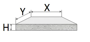 Calculator pentru materialele placa fundatiei, structuri de beton armat