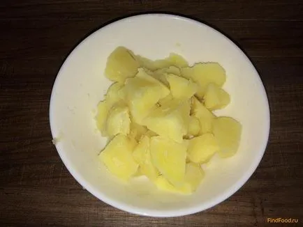 Salata de cartofi cu reteta hering cu o fotografie