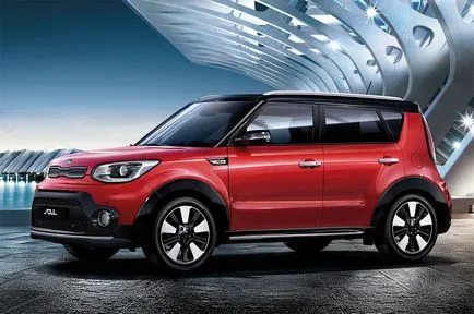 Kia Soul 2017-2018 fotók videók ára Magyarországon konfigurációban a jellemzői az új Kia Soul test,