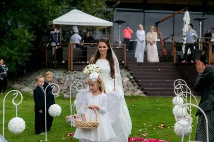 Klasszikus esküvői a jachtklubba tack