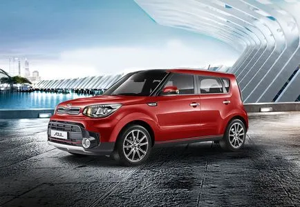 Kia Soul 2017-2018 fotók videók ára Magyarországon konfigurációban a jellemzői az új Kia Soul test,