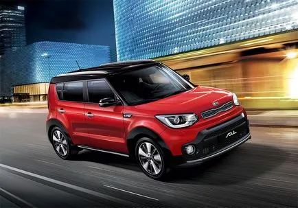 Kia Soul 2017-2018 fotók videók ára Magyarországon konfigurációban a jellemzői az új Kia Soul test,