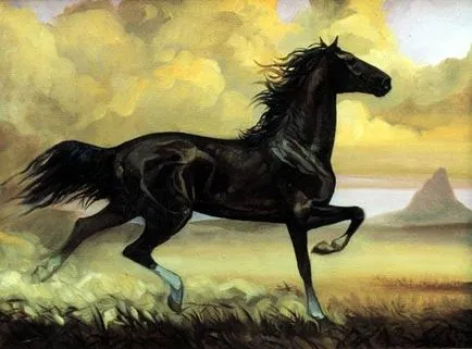 De ce vis de un cal negru