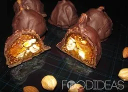 Snickers cukorka - recept fotókkal