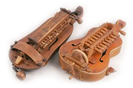 gurdy Hurdy (organistrum, gurdy hurdy,) - ​​un instrument muzical