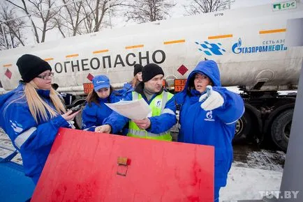 stație Reginei de gaz, sau modul în care am lucrat - Gazpromneft