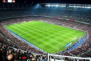 Ctadion Camp Nou tur, dimensiune teren, capacitate