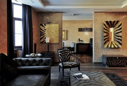 Art Deco Style a nappaliban csendes nemesség látványos belsőépítészeti